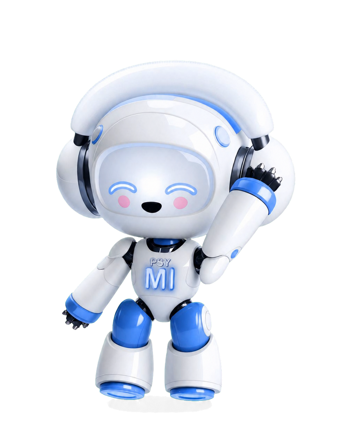 Робот-помічник PSY MI вітає користувача
